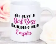 Girl Boss Building Empire Coffee Mug Girl Boss Mug Entrepreneur Mug Gift Girl