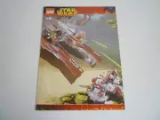 LEGO STAR WARS 7260 MANUEL INSTRUCTION BOOK AS NEW