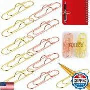 Metal Pen Clip for Notebook,10 Pack 2 Colors Pens Clips Holder,Multifunction