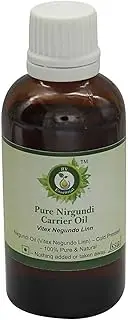 Nirgundi Oil | Vitex Negundo Linn | Pure Nirgundi Oil | Undiluted | Uncut | 100% Pure Natural | Cold Pressed | 50ml | 1.69oz By R V Essential