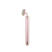 Supperstore Electric Roller Massage Stick Waterproof Facial Massage Instrument Face Beauty Device Body Beauty Stick-Pink