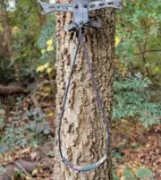 Hunting Climbing Stick Aiders with jarhead camo steps