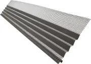 Home Products 638010 Hoover Dam Gutter Guard, Dark Gray, 10 Count (Pack of 1)