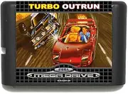 Royal Retro Turbo Outrun 16 bit MD Game Card For Sega Mega Drive For Genesis-(NTSC-U)