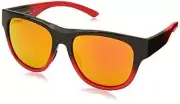 Sunglasses Smith ROUNDER 0HWS Dark Gray Carbon Red / X6 Redmltlyr Cp