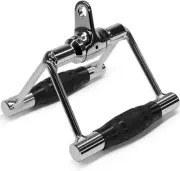 Yes4All Double D Row Handle Cable Attachment, Combo Tricep Pulldown Rope, Cab...