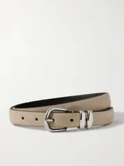 [Anderson's] Anderson's - Suede Belt - Beige - 75 75 Neutrals