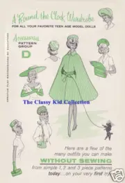 Vintage for Barbie A Round the Clock D Fashion Patterns