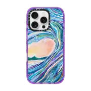 iPhone 16 Pro Impact Case MagSafe Compatible Koru Iphone case By Ann Upton