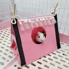 Pet Rabbit Nest Hamster Corner House Tent Squirrel Hideout Nest Pet Corner Cage