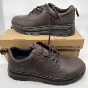 Dr. Martens Reeder Crazy Horse Leather Utility Boot Size 11M Dark Brown Shoes