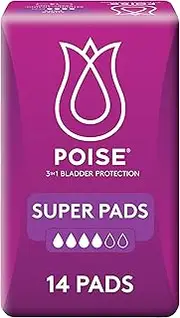 Poise Pads For Bladder Leaks Super 14 Count