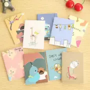 10x Mini Cartoon Blank Diary Pocket Notepad Planner Handy Notebook.pi