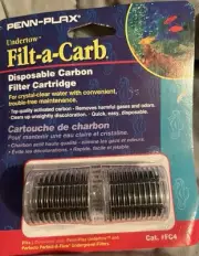 Undertow Filt-A-Carb Disposable Carbon Filter Cartridge For Crystal Clear Water