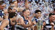 2022 Geelong cats premiers team poster afl football,Sydney swans, pies,champions