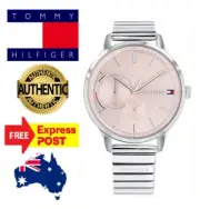 NEW TOMMY HILFIGER "BROOKE" TH1782020 SILVER/PINK CHRONOGRAPH WOMENS WATCH