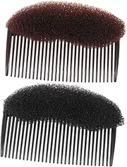 NOLITOY 4 Pcs Hair Styling Accessories Comb Hair Bump up Comb Curly Hairstyles Accessories Padding Volume Insert Tool Sponge Volume Bump Bangs Shaping Tool