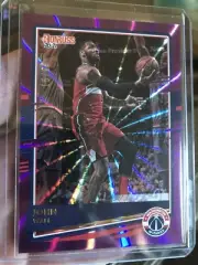 2020-21 Donruss John Wall Purple Laser Holo Numbered /99 #’d Foil SP NBA