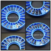 120/240 Pcs Dental Assorted Endodontic Conical Screw Posts Pins Stainless Steel