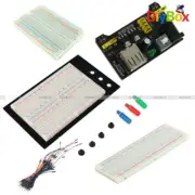400 830 MB102 Point Breadboard 1660 Power Supply module W Jump Wire For Arduino