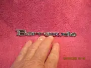 1970'S PLYMOUTH BARRACUDA NOS BRAND NEW ONE TRIM SCRIPT EMBLEM 3506414 FREE SHIP