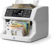 Safescan 2865-S - Multi-Language Mixed Banknote Counter with Advanced Counterfeit Note Detection in 7 Points