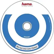 Hama Blu-Ray Cleaning Disc (for Removing Dirt in Blu-ray Drives) Laser Cleaning Blu-ray