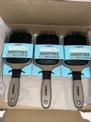 3 Pac Conair Shines And Smoothes Ceramic￼Tourmaline Ionic Hair Brush