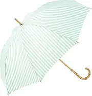 ビコーズ(Because) Because B-941491 Long Umbrella Striped Green