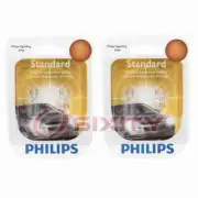 2 pc Philips Tail Light Bulbs for Volkswagen CrossFox Gol Gol Sedan Jetta sh (for: Volkswagen)