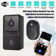 New WiFi Video Doorbell Phone Intercom Security Camera Bell Chime Wireless Smart