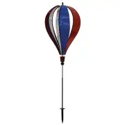 Patriot Sparkler 6 Panel Hot Air Balloon Ground Spinner