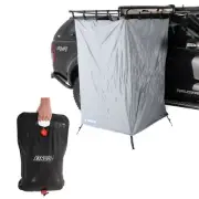 Adventure Kings Instant Ensuite Awning Shower Tent + Solar Shower 20L Capacity