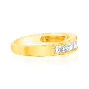 Luminesce Lab Grown 18ct Yellow Gold 0.70 Carat Diamond Wedder Ring, N