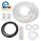 1/4"-3/8" Dia. 25FT Install Kit For Mini Split Heat Pump Systems Connection Pipe