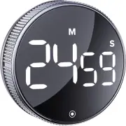 Blue Snail Kitchen Timer, Productivity Timer with LED Digital Display, Smart ...