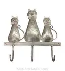 Cat Wall Hooks Coat Hat Hanger Rack