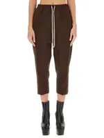 [Rick Owens] Rick Owens-Drawstring Astaires Cropped Pants-Donna 38