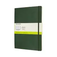 在飛比找誠品線上優惠-MOLESKINE經典軟皮筆記本/ XL型/ 空白/ 綠