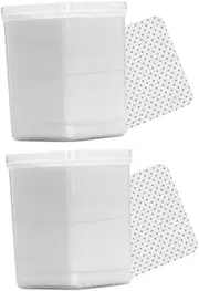 Veemoon 400pcs Nail Polish Remove Pads Lint- Cotton Pads Makeup Removal Nail Art Supplies