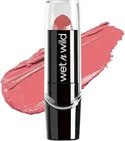wet n wild Silk Finish Lipstick| Hydrating Lip Color| Rich Buildable Color| Sunset Peach
