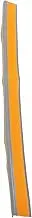 Angoily Non-Slip Mat Right-Angle Edge Strip Anti-Collision Strip Neutral Phone Right-Angle Anti-Slip Strips Commercial Dispenser Round Cover Round Stool Outdoor Lampshade Favor Yellow PVC