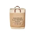 Waterproof Collapsible Canvas Laundry Basket Dirty Clothes Hamper Bin Container