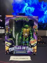 NECA TMNT Turtles In Time Leonardo figure.