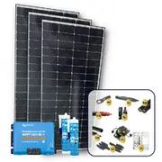 Exotronic 3 x 225W Solar Panel with Victron SmartSolar MPPT 100/50 Charge Controller &