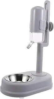Safe Pet Feeder Cat Dog Bowl Set Automatic Water Dispenser Space-Saver