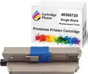 Black Compatible Toner Cartridge for OKI 46508720 (3,500 Pages) for OKI C332 C332dn MC363 MC363dn MC363dnw