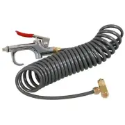Air Duster Blow Gun Nozzle Compressor Compressed Hose Line Blower Tool Set 4696