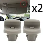 2PCS Sun Visor Clips Fastener Support Clip Removal For Nissan Dualis 07-14 J10