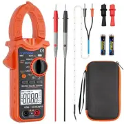 Digital Clamp Meter, 6000 Counts TRMS Multimeter, Amp Meter Clamp ac/dc for